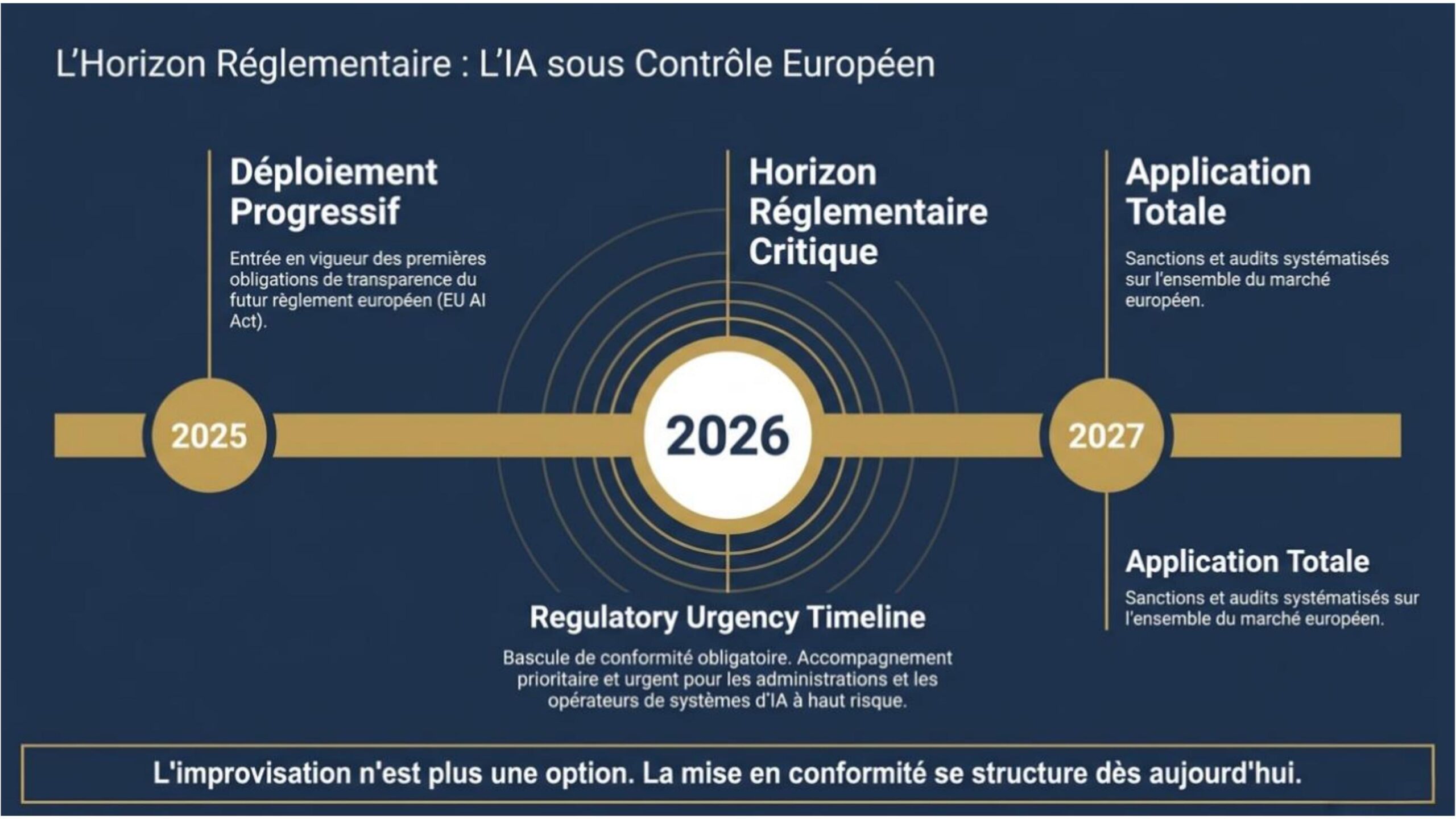 L'Horizon Réglementaire : L'IA sous Contrôle Européen